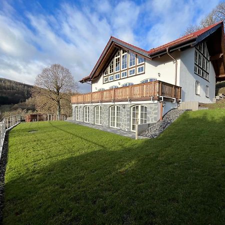 Ferienwohnung Blick Thyratal Stolberg i. Harz Exterior foto