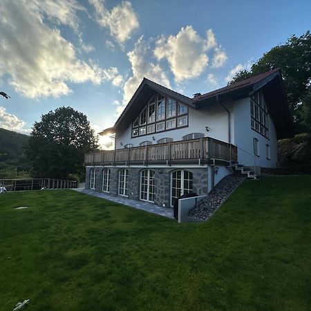 Ferienwohnung Blick Thyratal Stolberg i. Harz Exterior foto