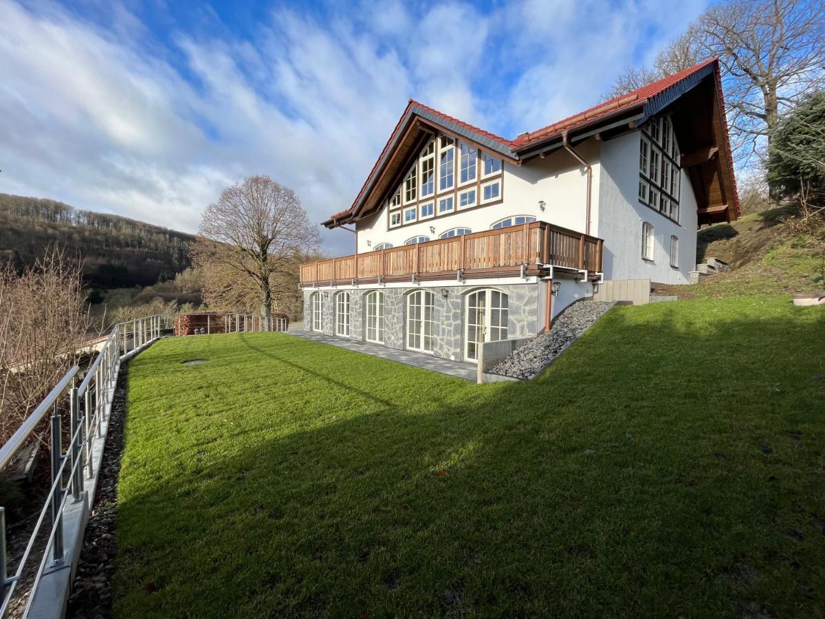 Ferienwohnung Blick Thyratal Stolberg i. Harz Exterior foto