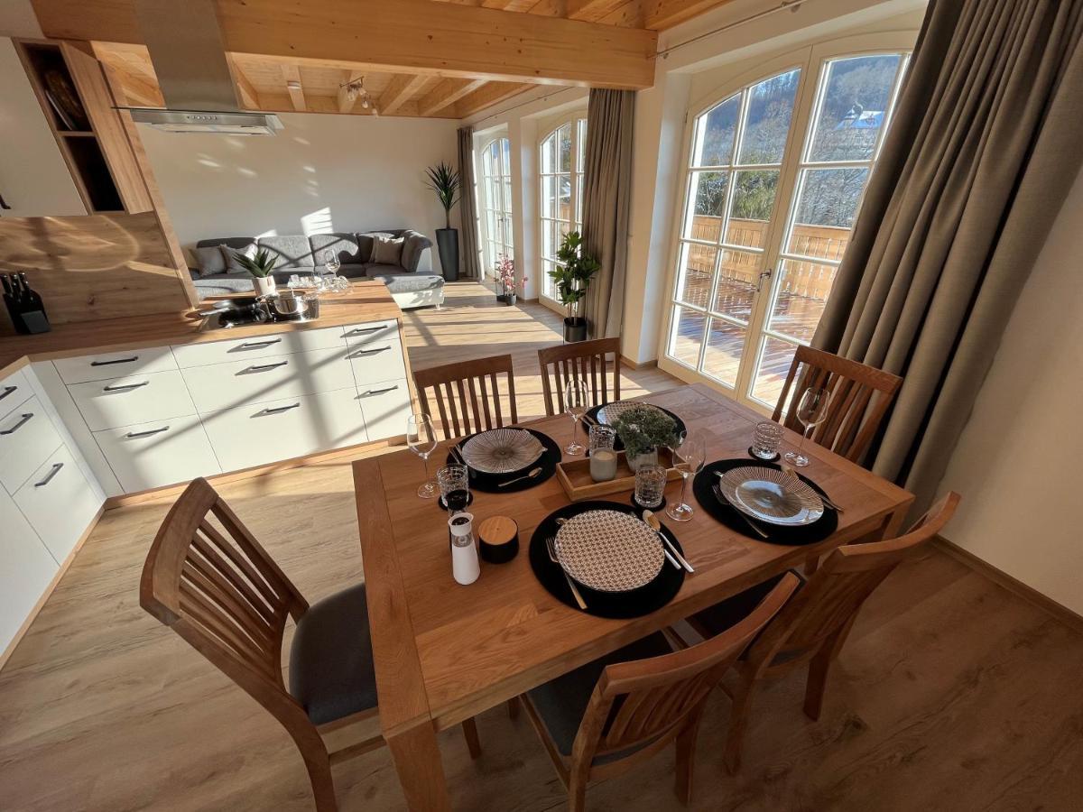 Ferienwohnung Blick Thyratal Stolberg i. Harz Exterior foto