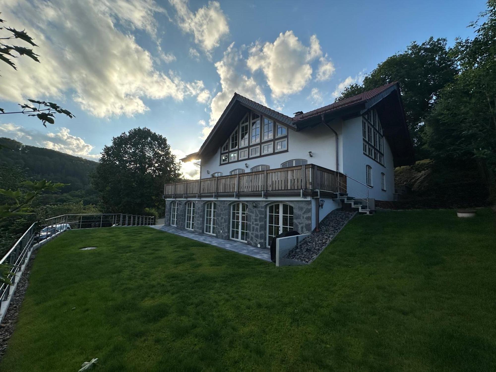 Ferienwohnung Blick Thyratal Stolberg i. Harz Exterior foto
