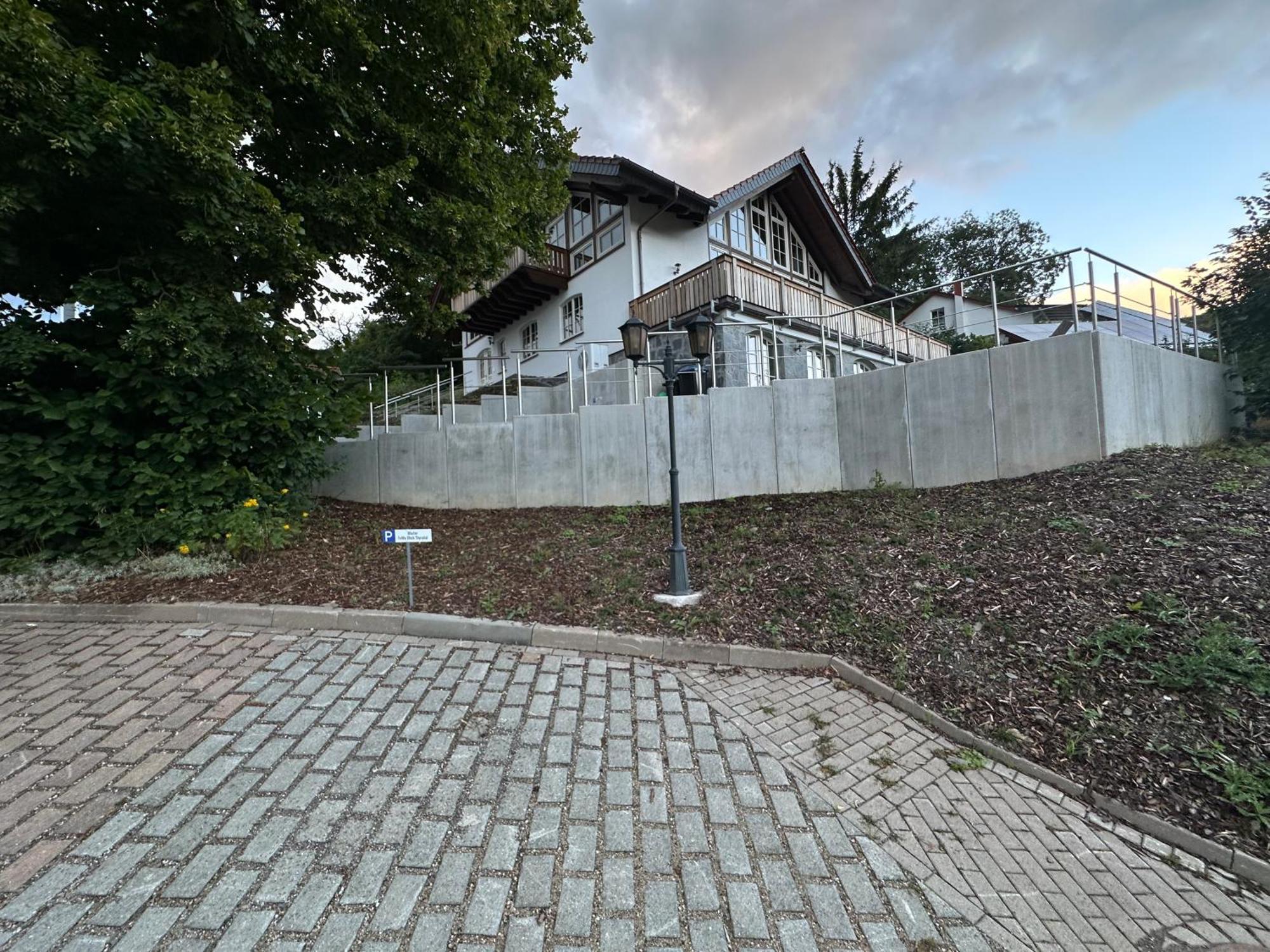 Ferienwohnung Blick Thyratal Stolberg i. Harz Exterior foto