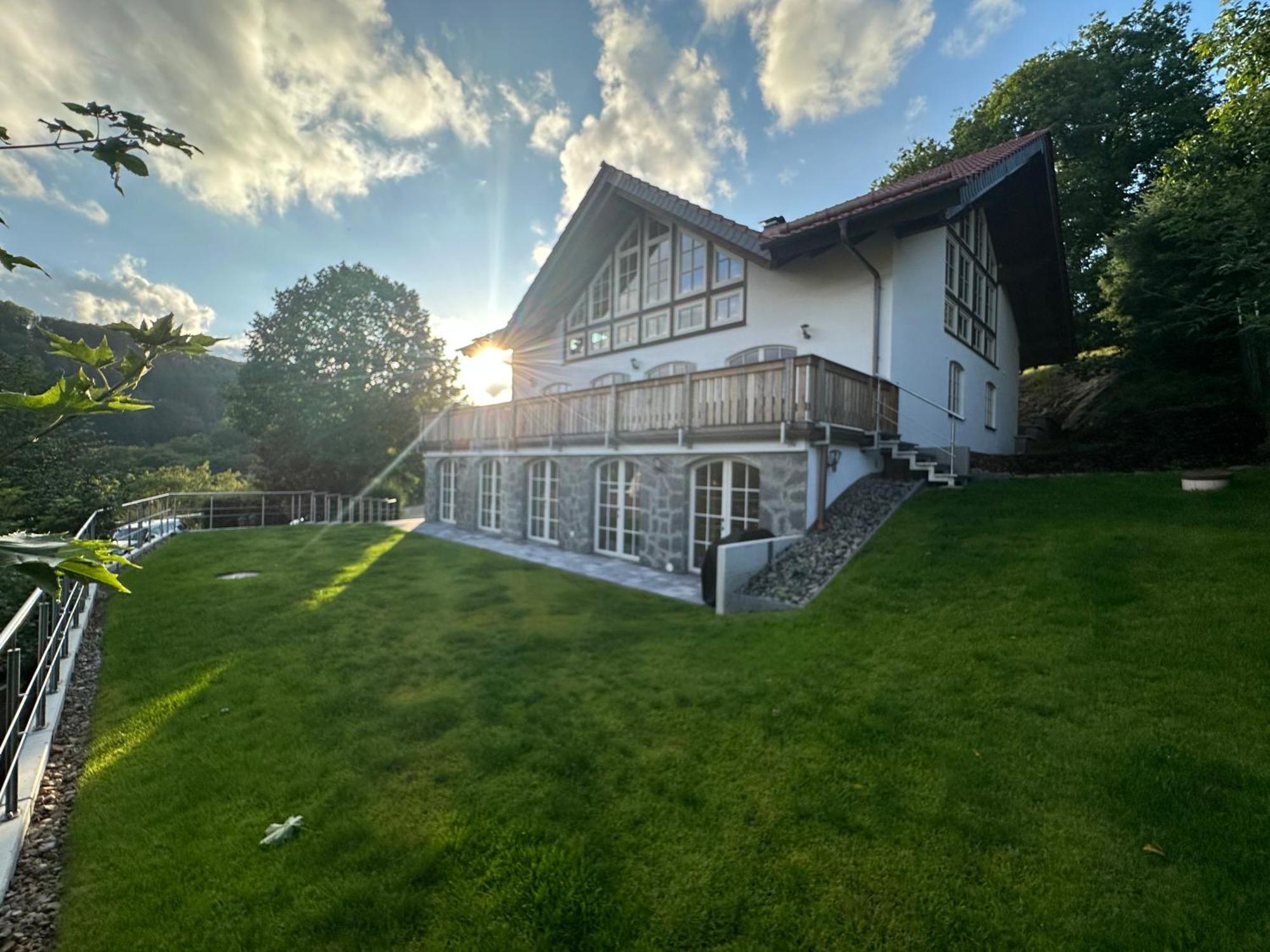 Ferienwohnung Blick Thyratal Stolberg i. Harz Exterior foto