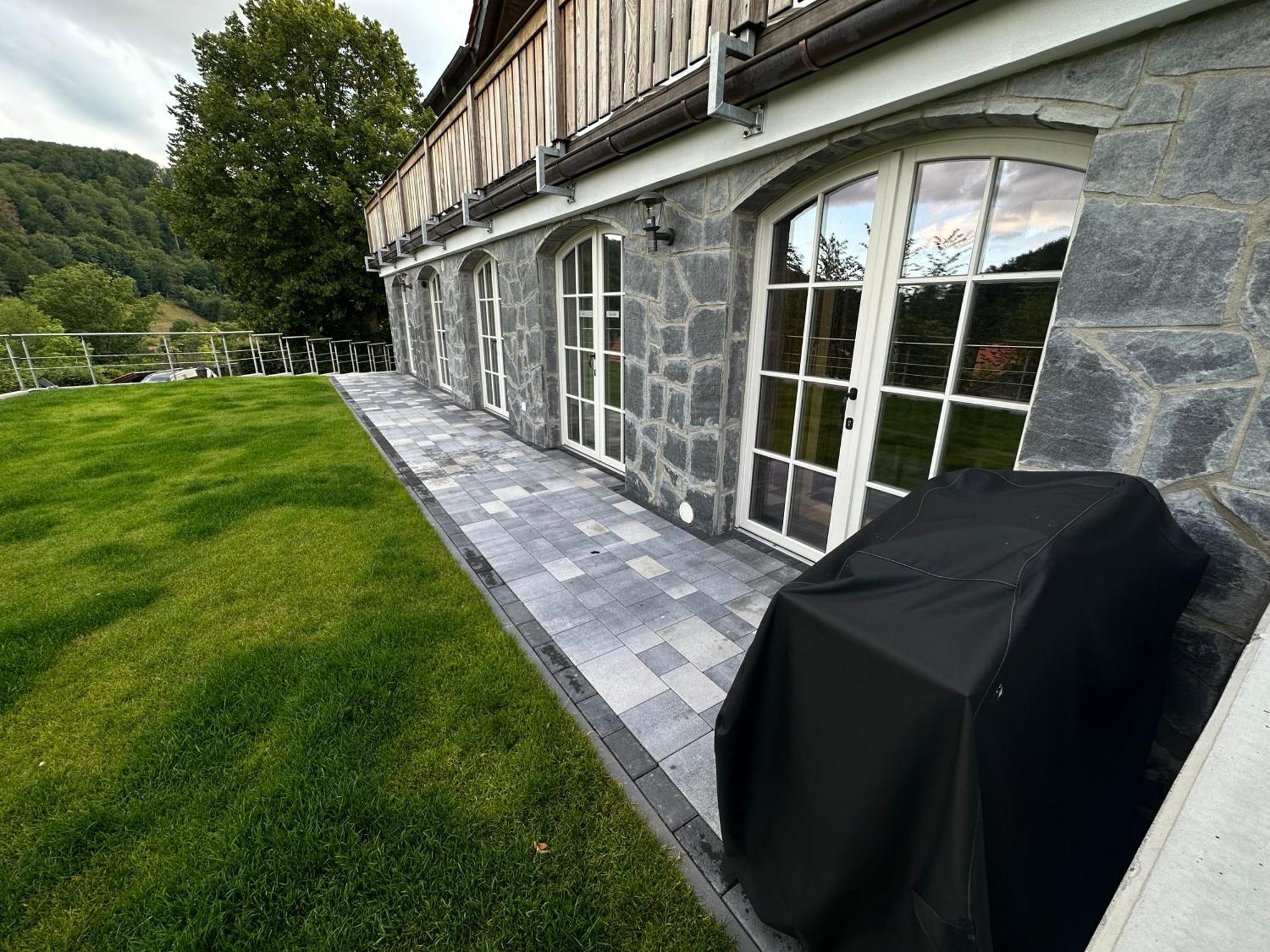 Ferienwohnung Blick Thyratal Stolberg i. Harz Exterior foto
